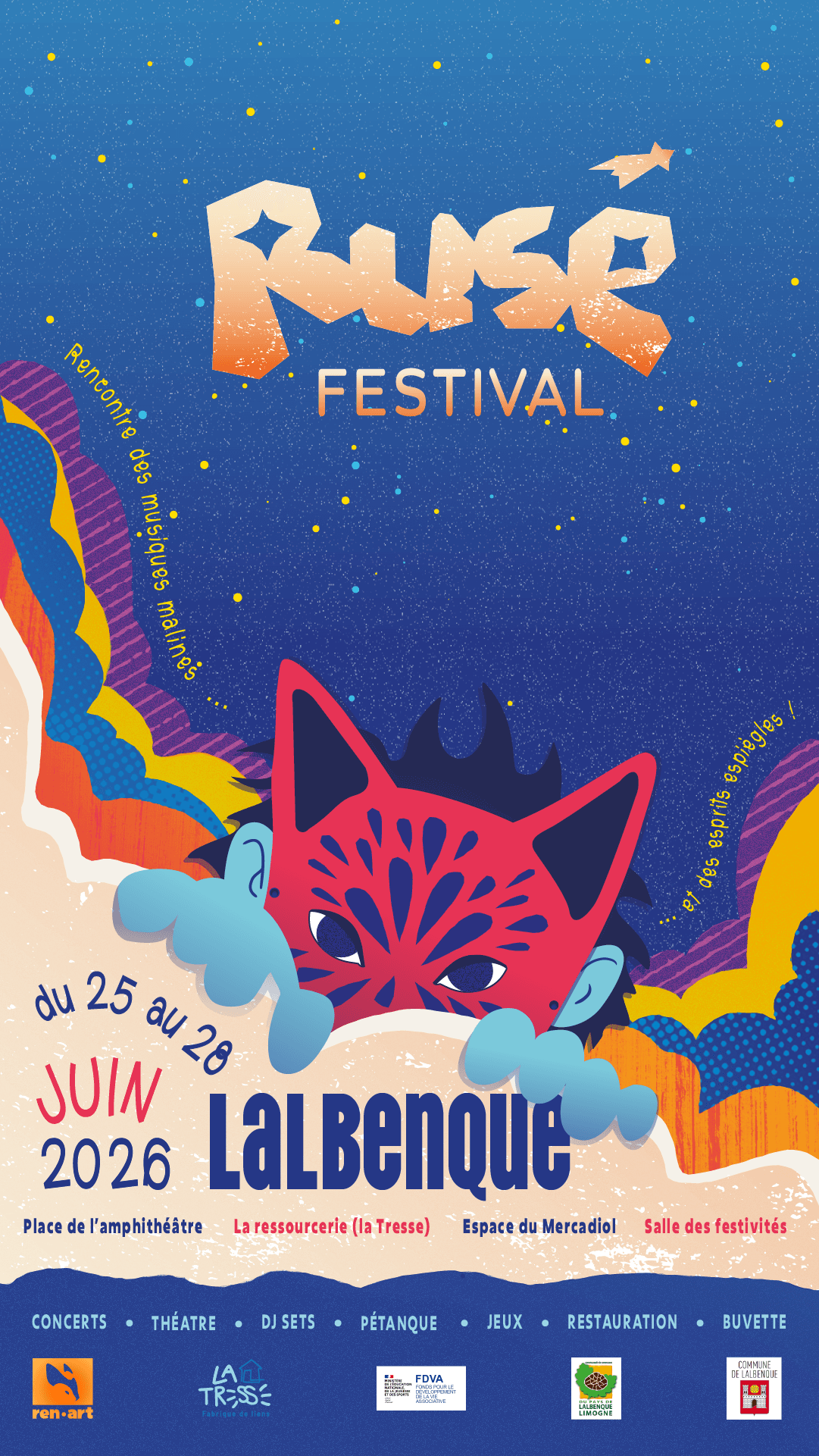 Illustration de l'événement : Rusé festival : 1ère édition !