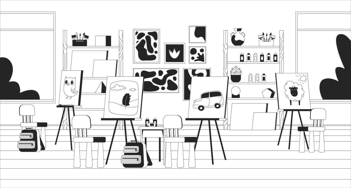 Illustration de l'événement : ATELIER NOIR ET BLANC AU MUSÉE