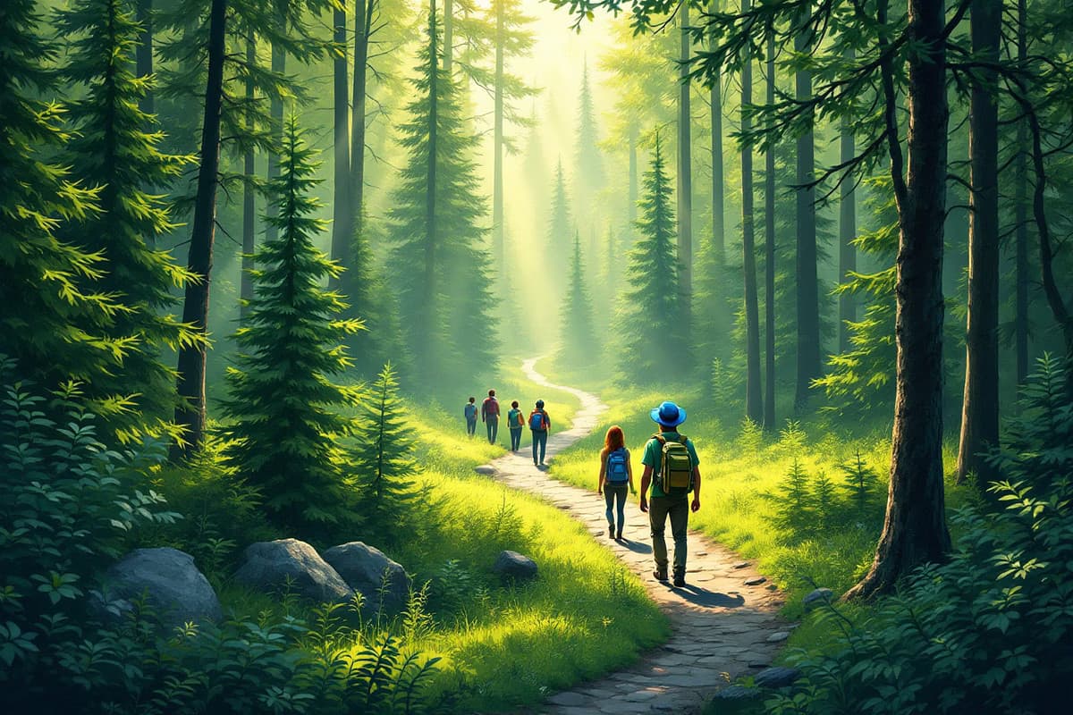 Illustration de l'événement : SORTIE NATURE EN FORÊT : FAUNE, FLORE AU CRÉPUSCULE