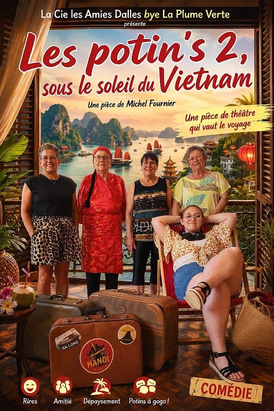 Illustration de l'événement : "Les potin's 2 Sous le soleil du Vietnam"