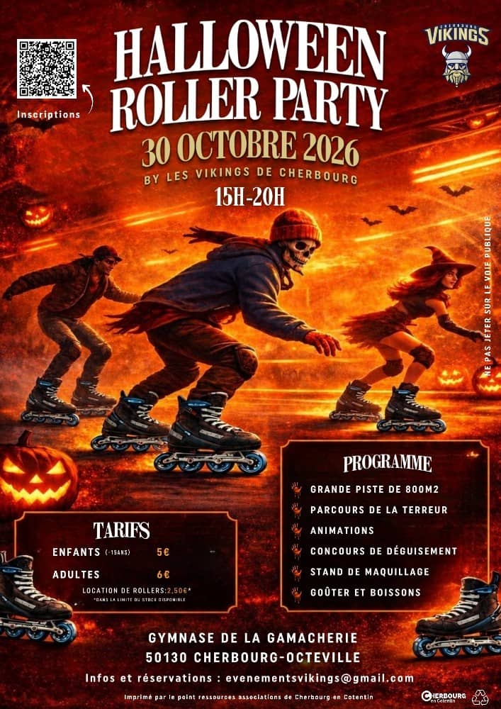Illustration de l'événement : Halloween Roller Party