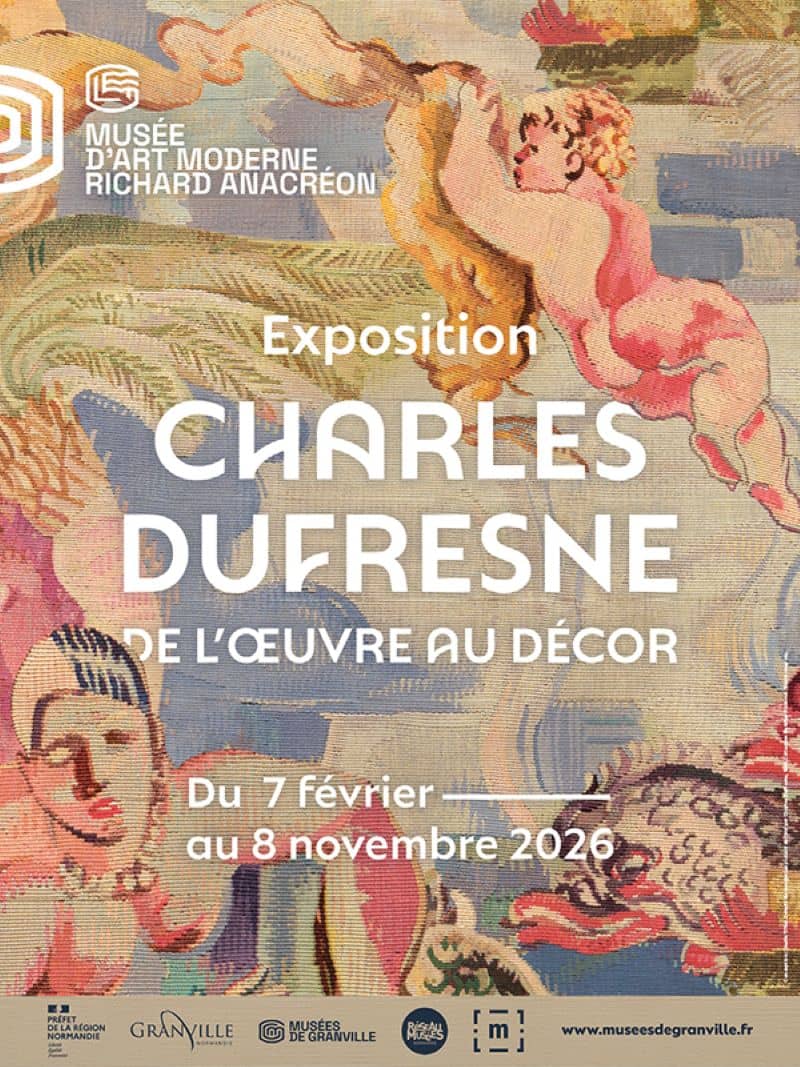 Illustration de l'événement : Exposition au Musée d'art moderne Richard Anacréon : Charles Dufresne, de l'œuvre au décor
