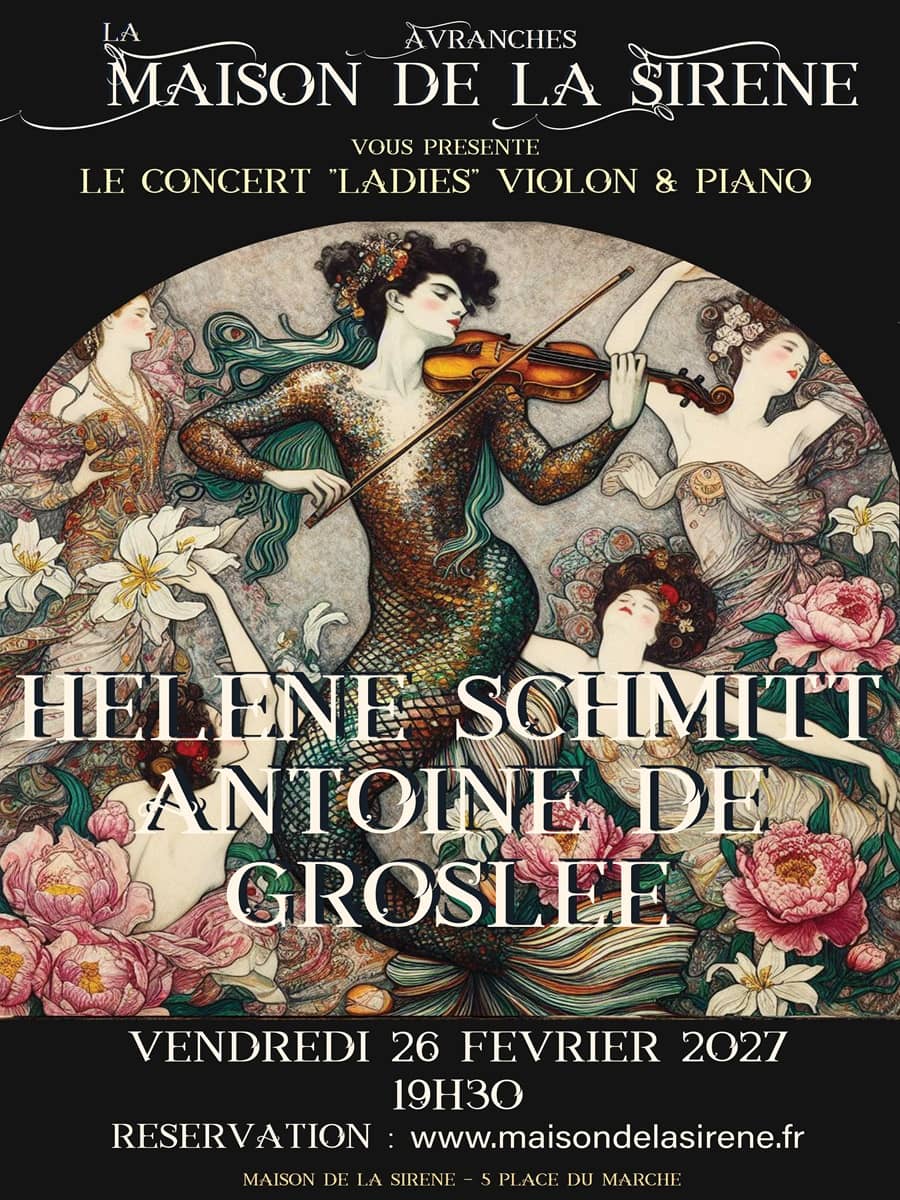 Illustration de l'événement : Concert - musique classique > Hélène Schmitt et Antoine de Groslée - Ladies