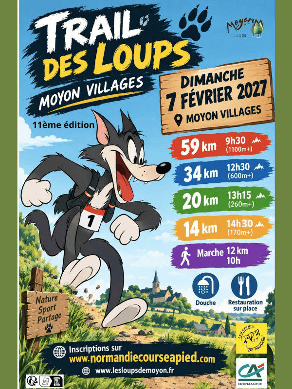 Illustration de l'événement : Trail des Loups