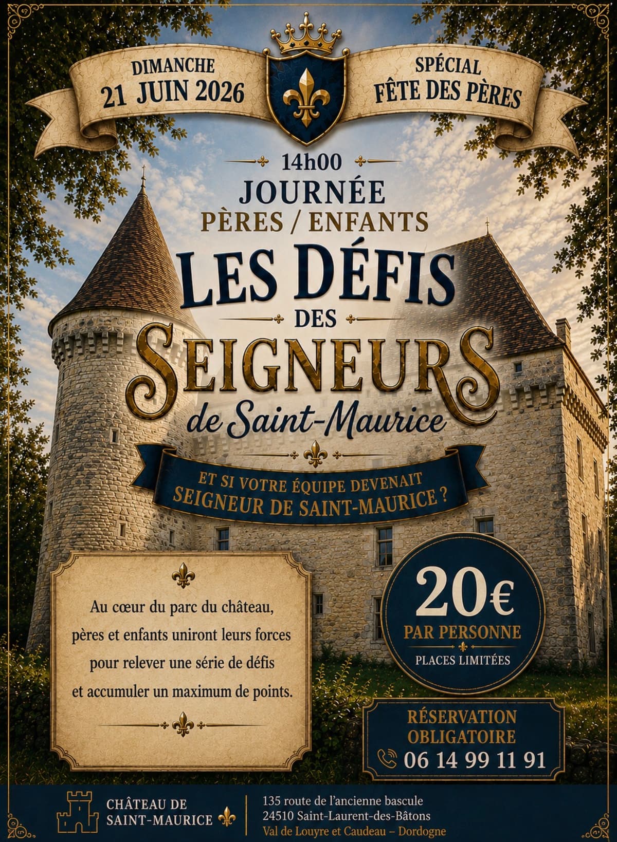 Illustration de l'événement : Les défis des seigneurs de St Maurice