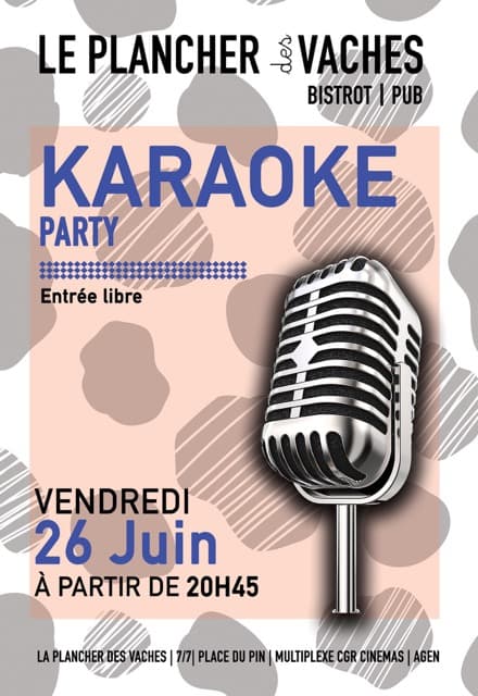Illustration de l'événement : Karaoké Party