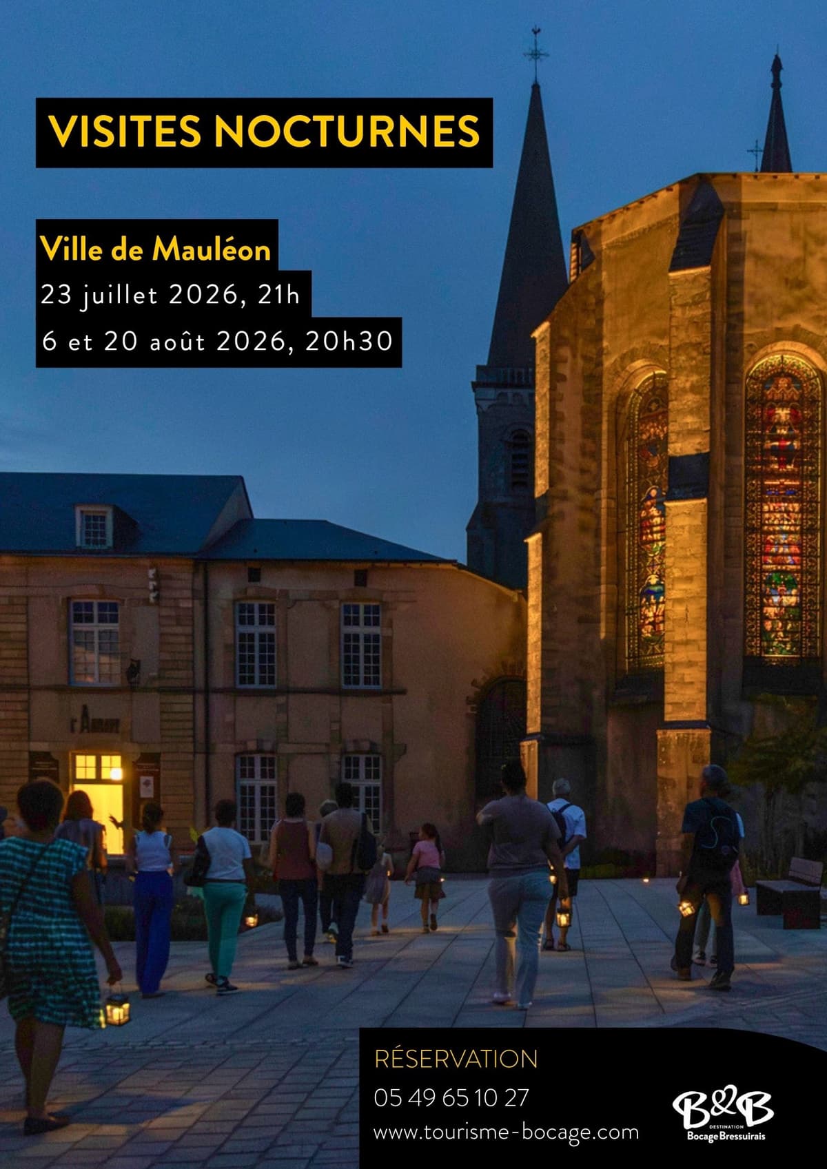 Illustration de l'événement : Visites nocturnes - Mauléon