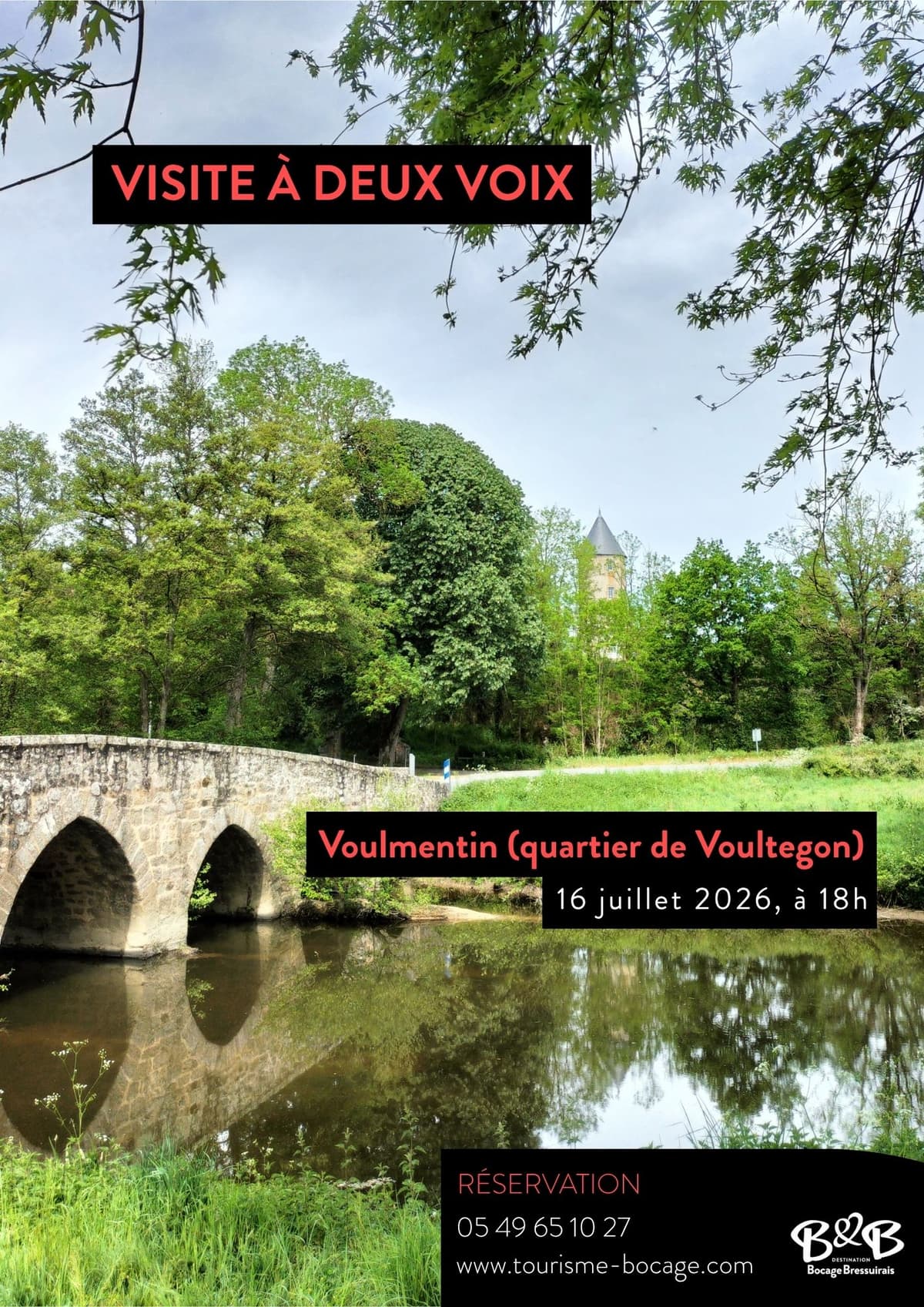 Illustration de l'événement : Visite à deux voix - Bressuire