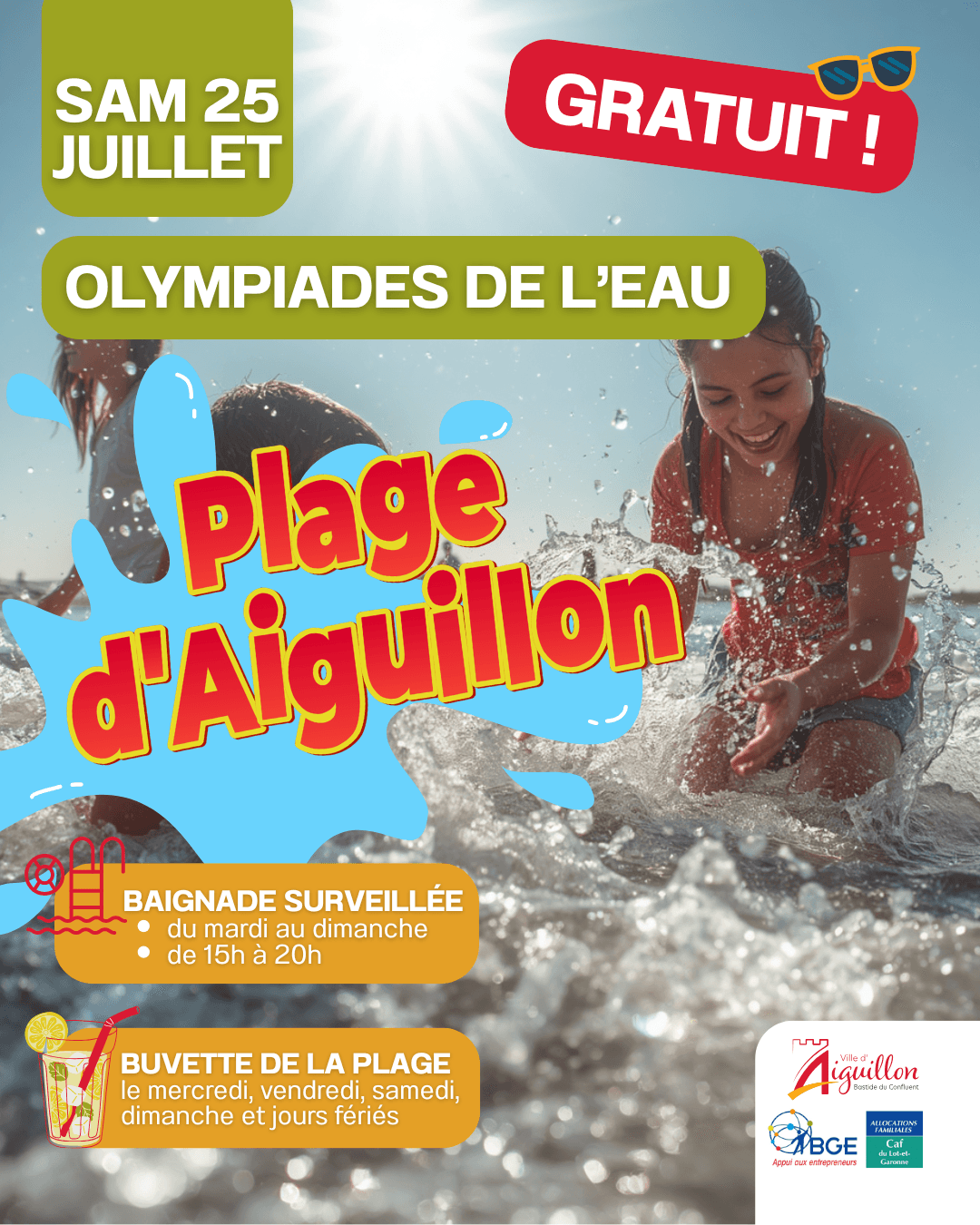 Illustration de l'événement : OLYMPIADES DE L'EAU