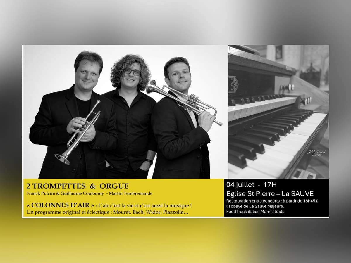 Illustration de l'événement : 2 Trompettes & Orgue – Festival Silva Major