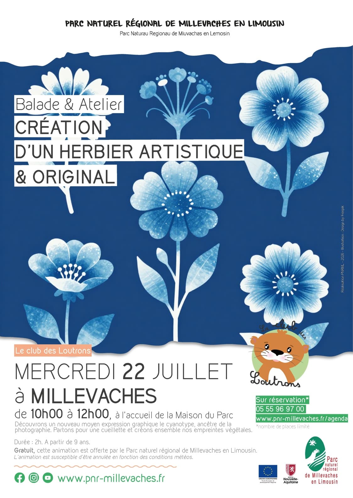 Illustration de l'événement : Création d'un herbier artistique et original