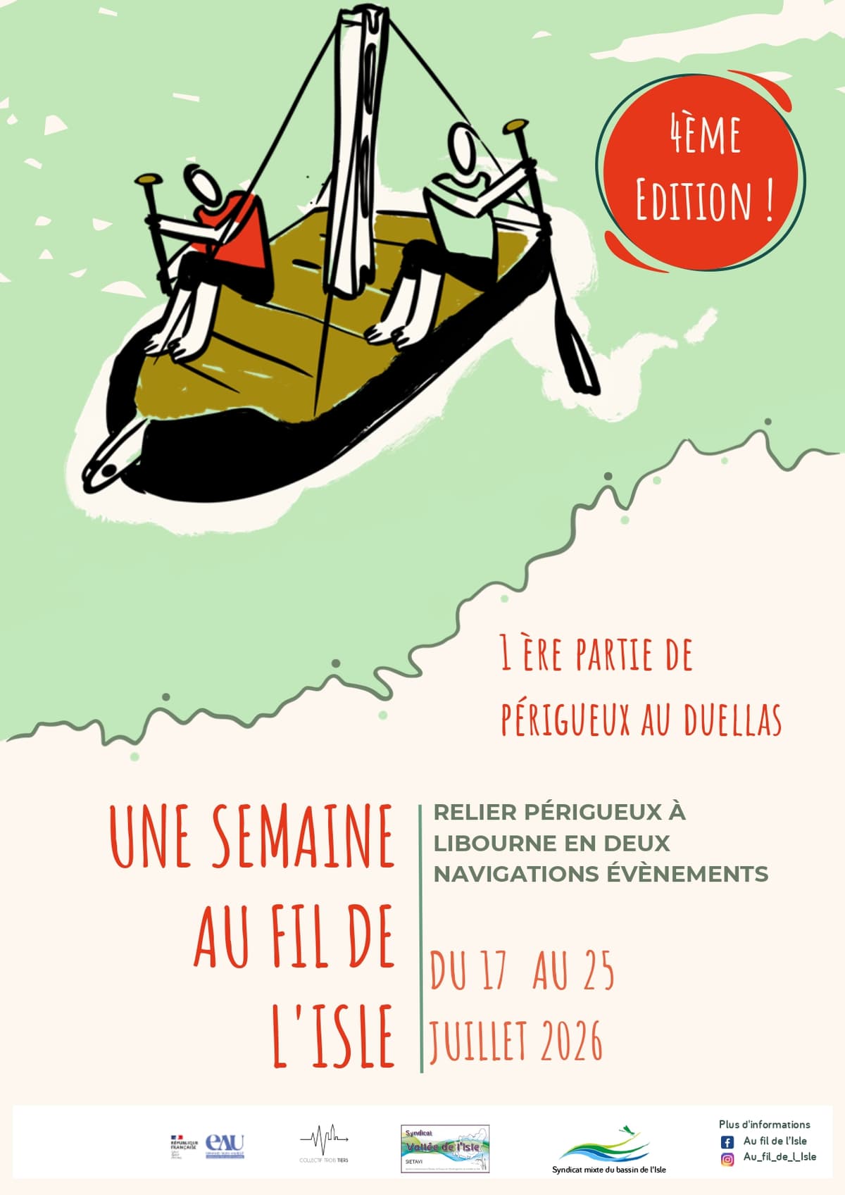 Illustration de l'événement : Une semaine au fil de l'Isle