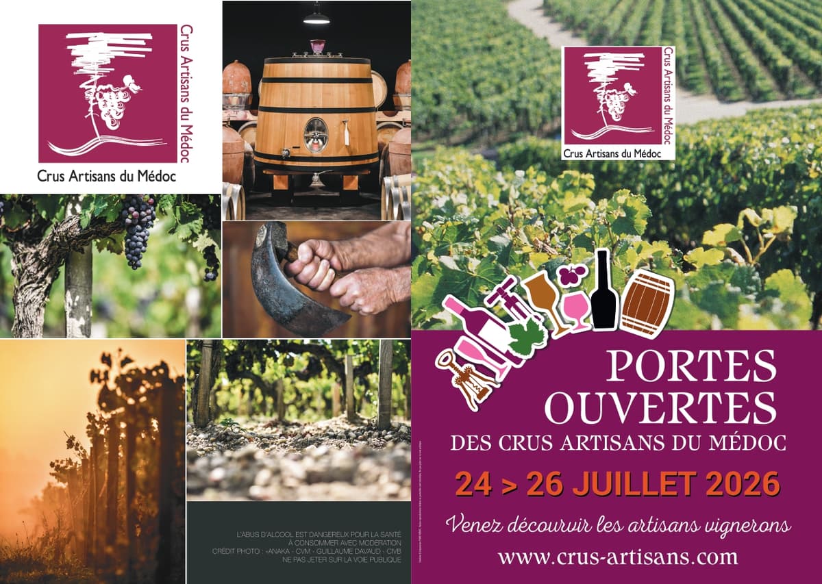 Illustration de l'événement : Portes ouvertes des crus artisans : Château Gadet Terrefort