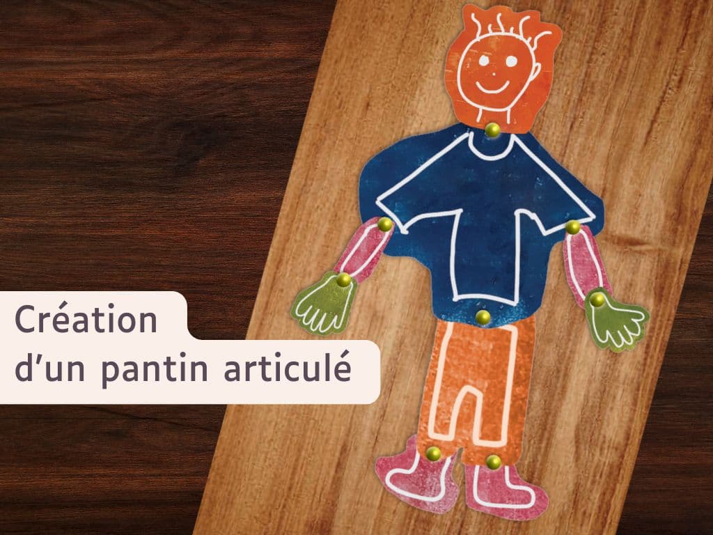 Illustration de l'événement : Création d’un pantin articulé, au Moulin du Got