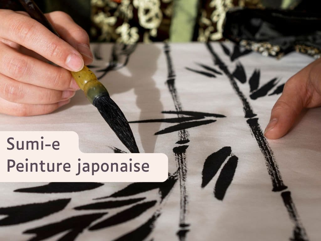 Illustration de l'événement : Sumi-e / Peinture japonaise au Moulin du Got