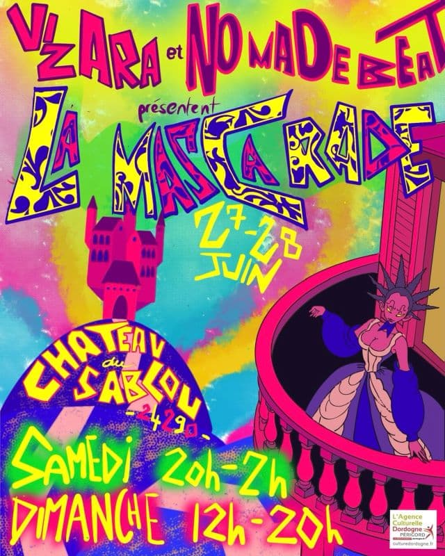 Illustration de l'événement : La mascarade - Vizara et No Made Beat