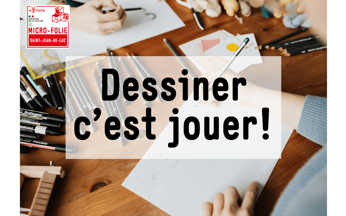 Illustration de l'événement : Micro-Folie : Dessiner c'est jouer !