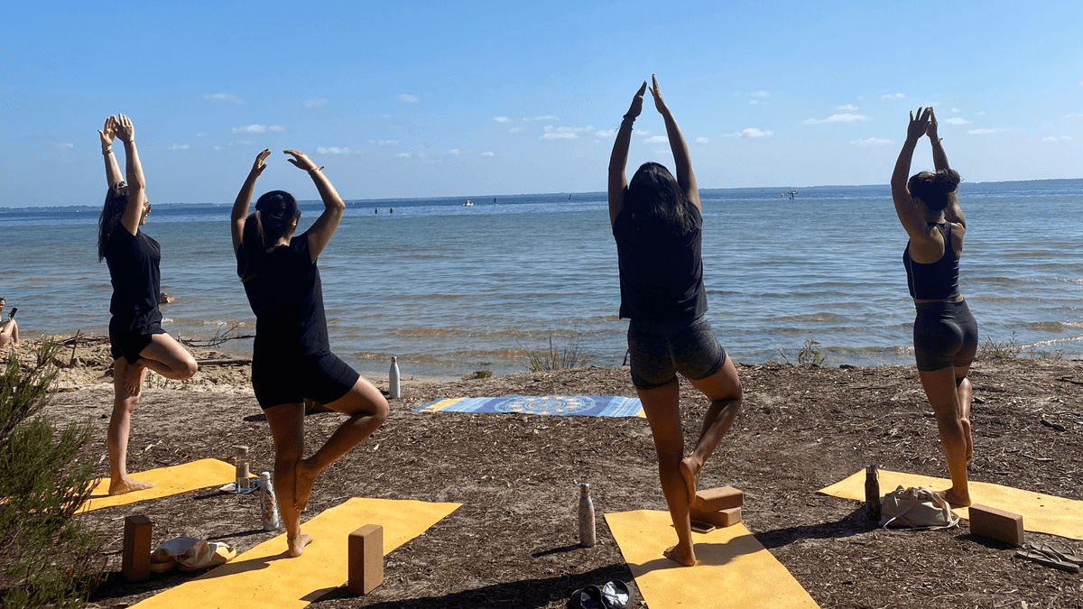 Illustration de l'événement : Stage yoga immersion en plein air