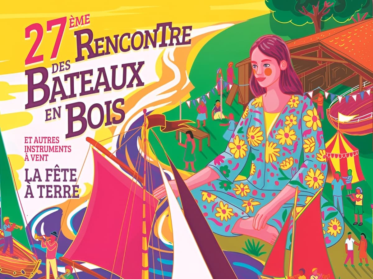 Illustration de l'événement : 27ème Rencontre des Bateaux en Bois et Autres Instruments à Vent