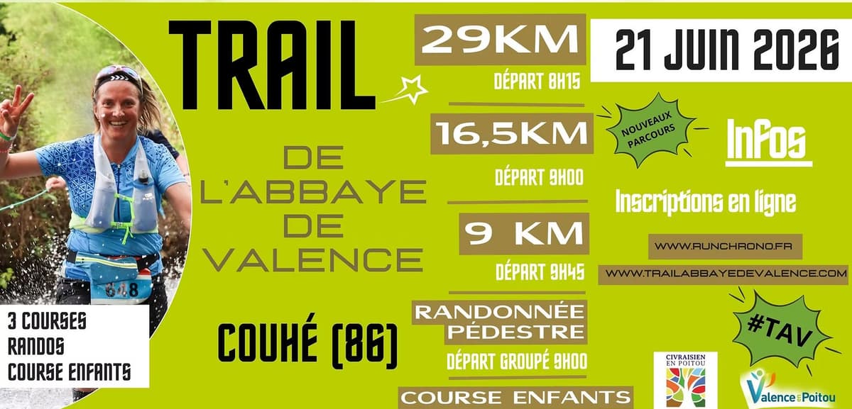 Illustration de l'événement : Trail de l'Abbaye de Valence