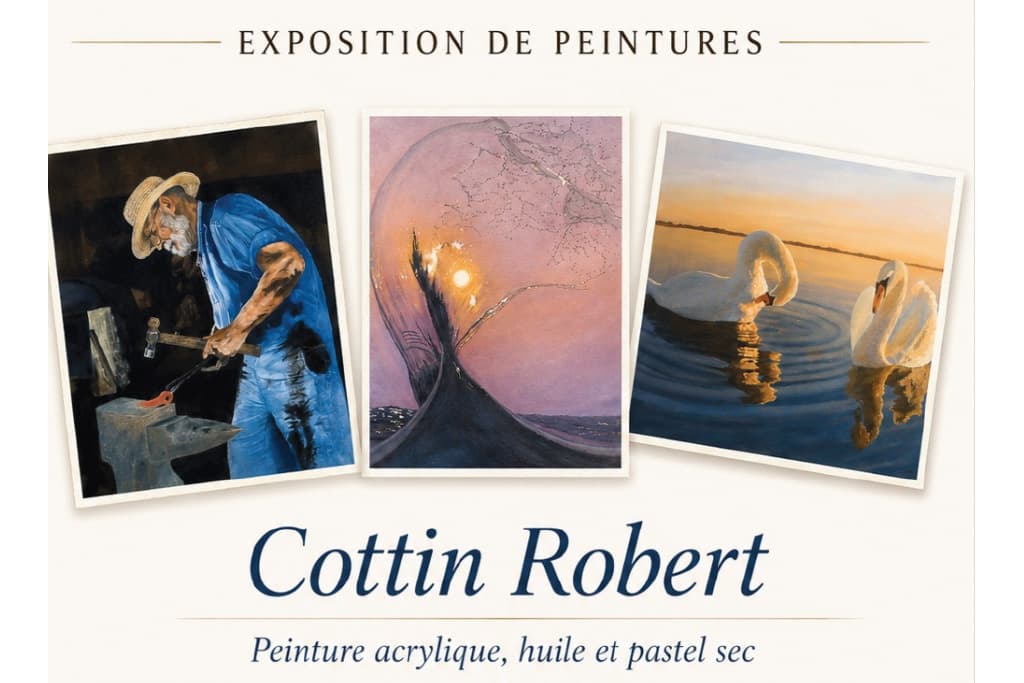 Illustration de l'événement : Exposition Robert Cottin