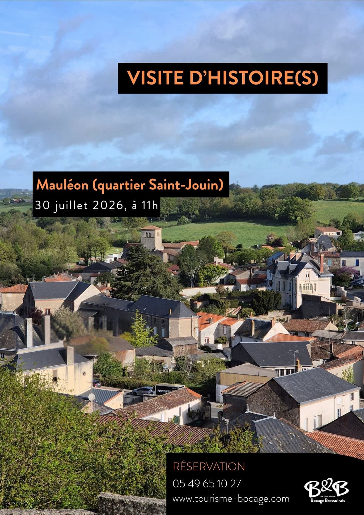 Illustration de l'événement : Visites d'histoire(s) - Le quartier Saint Jouin: entre prieuré et tanneries