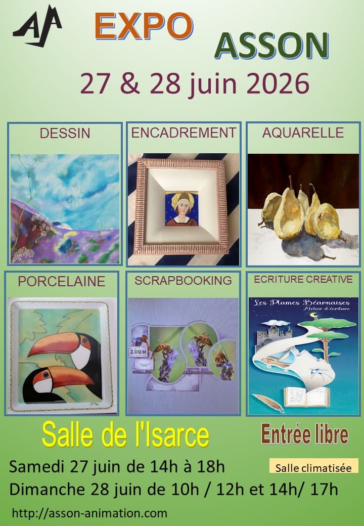 Illustration de l'événement : Exposition des artistes des ateliers d' AA