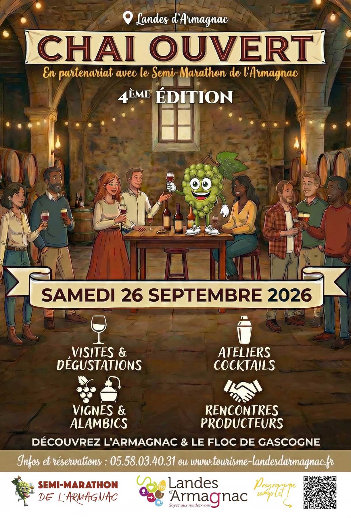 Illustration de l'événement : "Chai ouvert !" au Domaine d'Ognoas