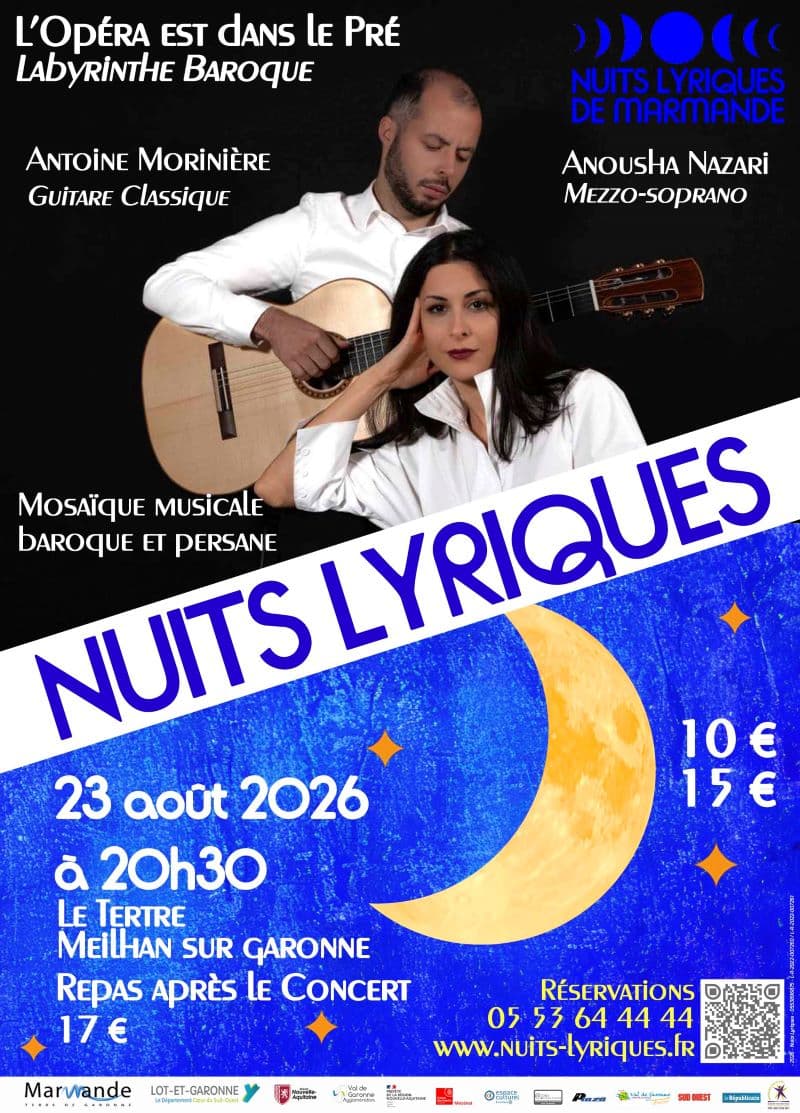 Illustration de l'événement : 38ème Festival d'été des Nuits Lyriques - L'Opéra est dans le pré - Labyrinthe Baroque