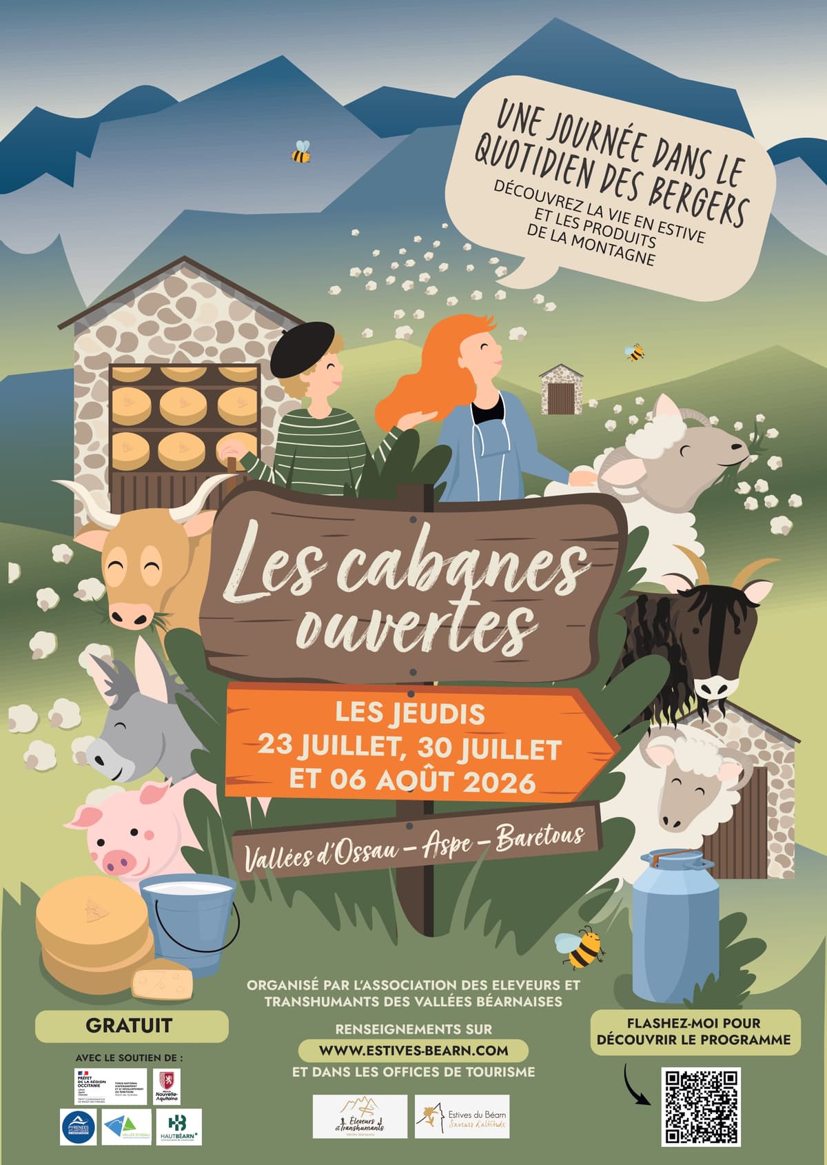Illustration de l'événement : Journée Cabanes Ouvertes - Cabane de Sottou