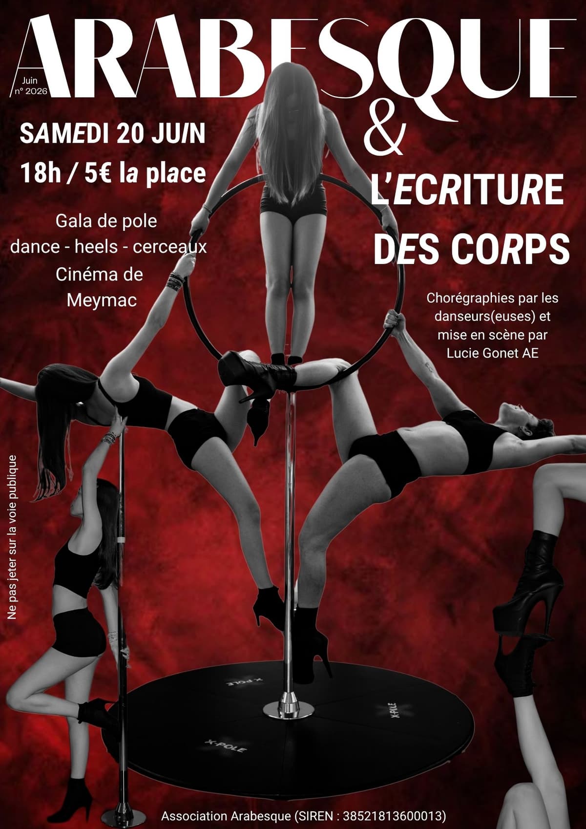 Illustration de l'événement : Arabesque et L'écriture des corps