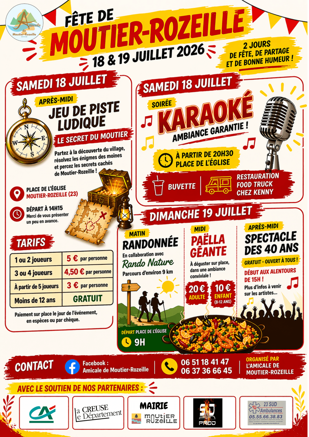 Illustration de l'événement : Fête des 40 ans de l'Amicale