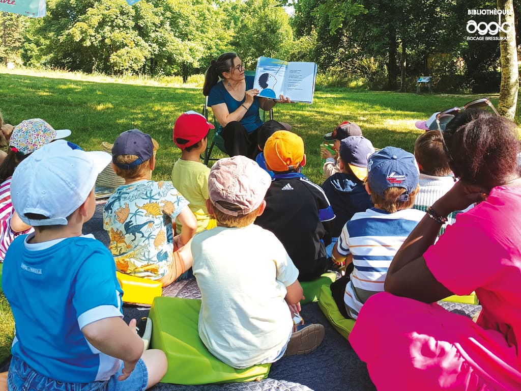 Illustration de l'événement : Bibliothèques ambulantes - Lectures au parc