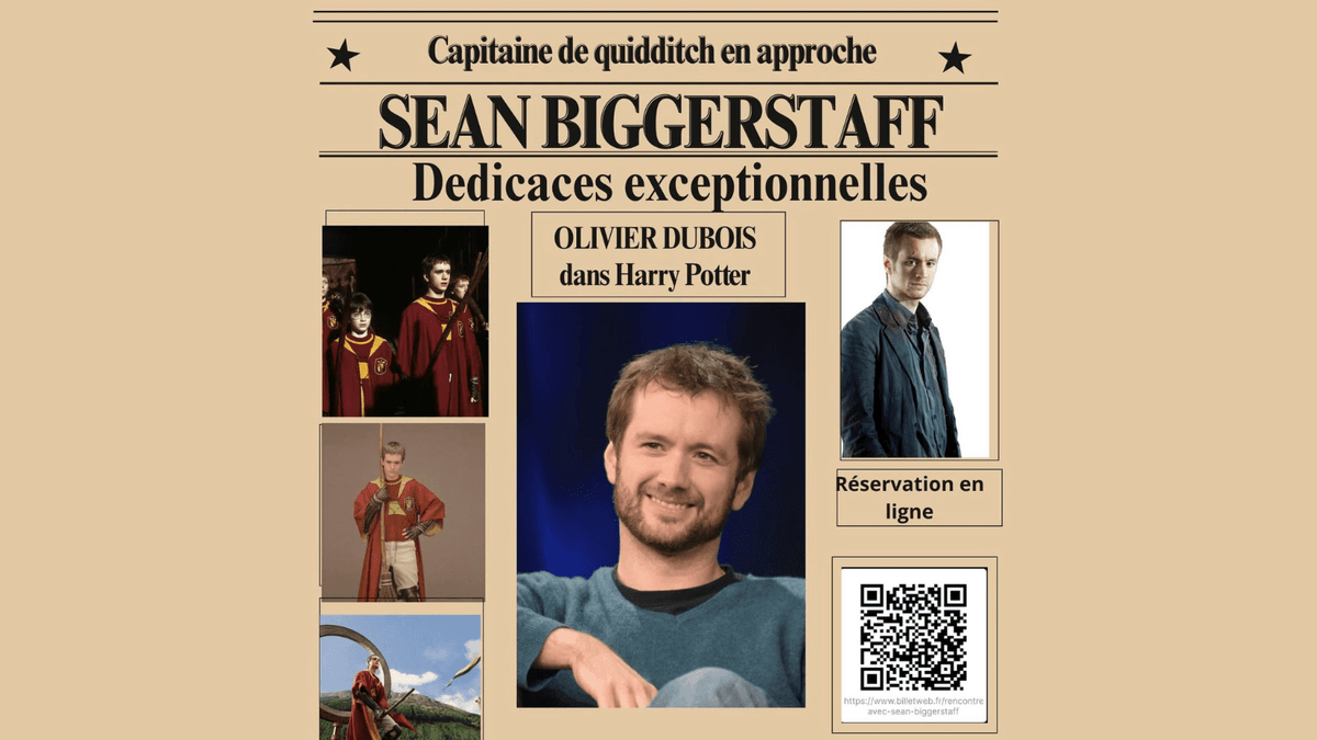 Illustration de l'événement : Dédicaces du capitaine de Quidditch de Gryffondor - Olivier Dubois