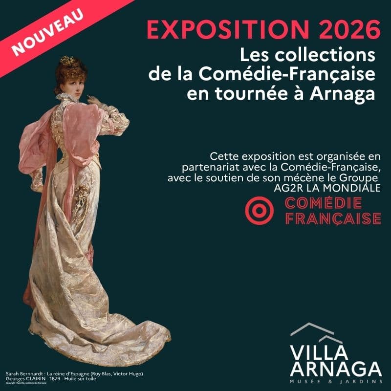 Illustration de l'événement : Visite de l'exposition "Les Collections de la Comédie Française en tournée à Arnaga"