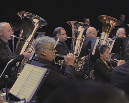 Illustration de l'événement : le Brass Band BorGiAq en concert au Théâtre La Dolce Vita !