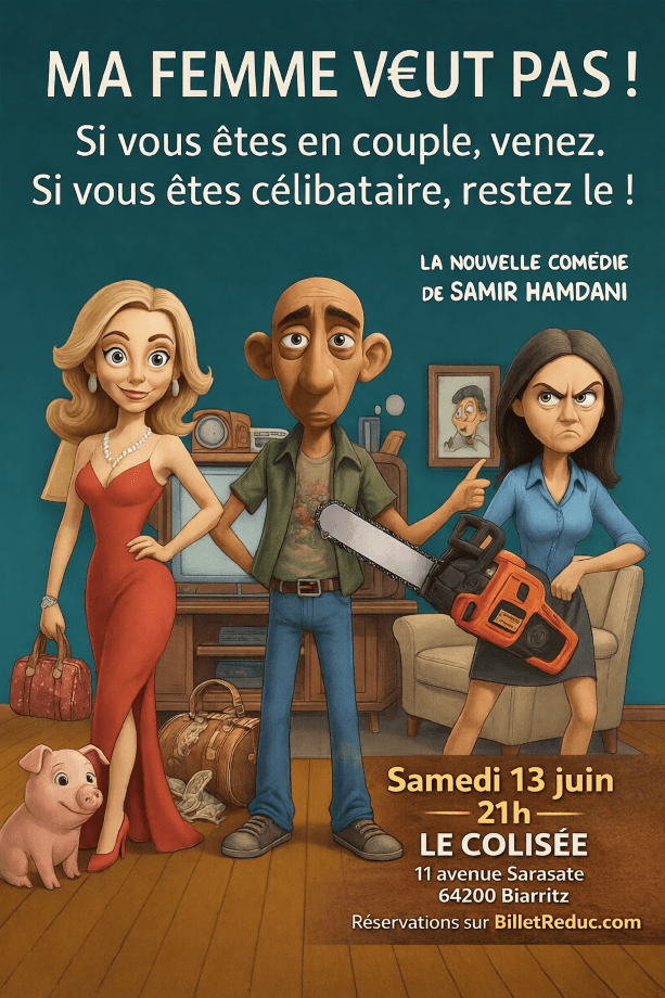 Illustration de l'événement : Ma femme veut pas !