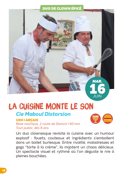 Illustration de l'événement : Duo de clown épicé - 5e saison à Arçais