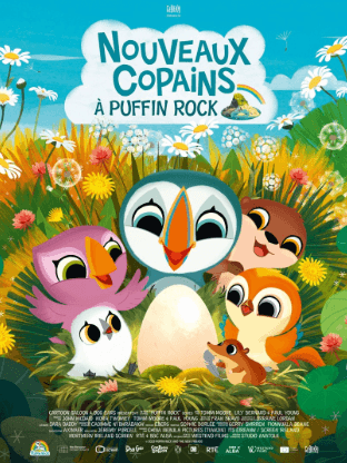 Illustration de l'événement : Cinéma Arudy : Nouveaux copains à Puffin rock