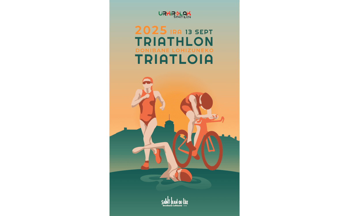 Illustration de l'événement : Triathlon de Saint Jean de Luz