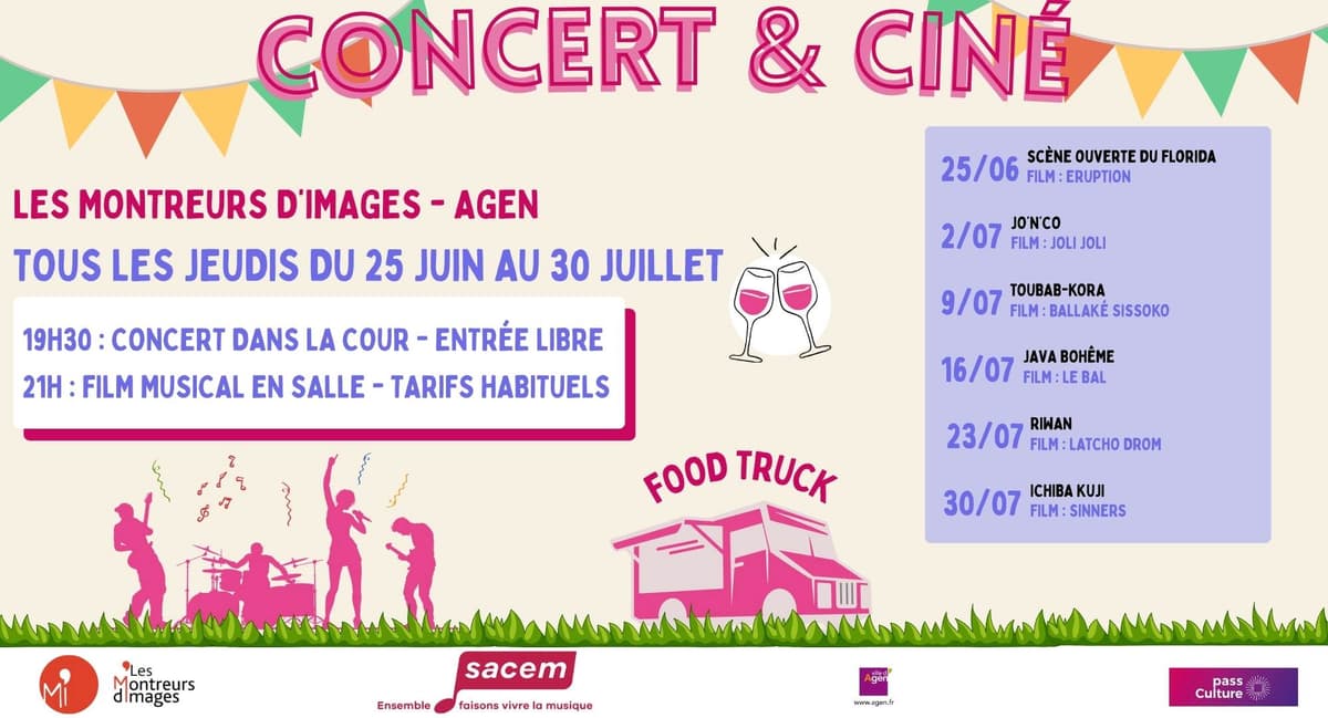 Illustration de l'événement : Concert & ciné !
