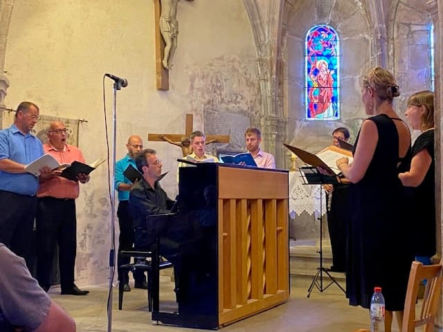 Illustration de l'événement : Festival de Bugeat : Chant et piano, le Petit Chœur qui bat