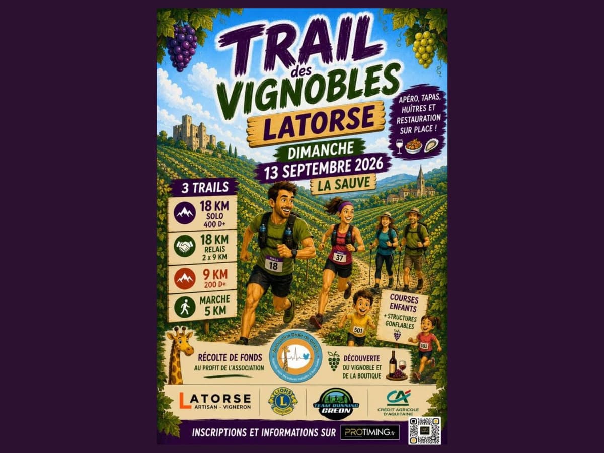 Illustration de l'événement : Trail des Vignobles Latorse