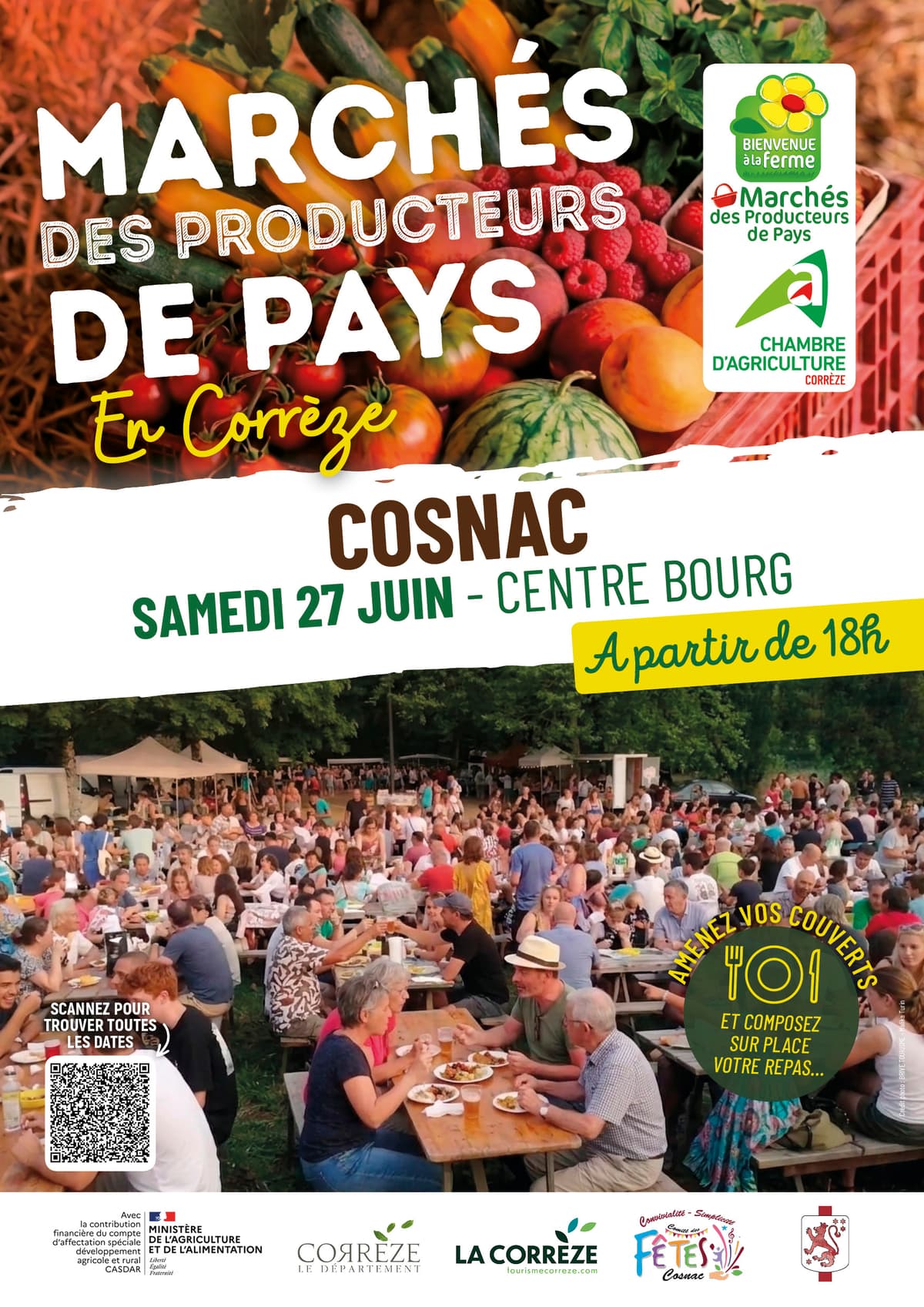 Illustration de l'événement : Marché des Producteurs de Pays de Cosnac