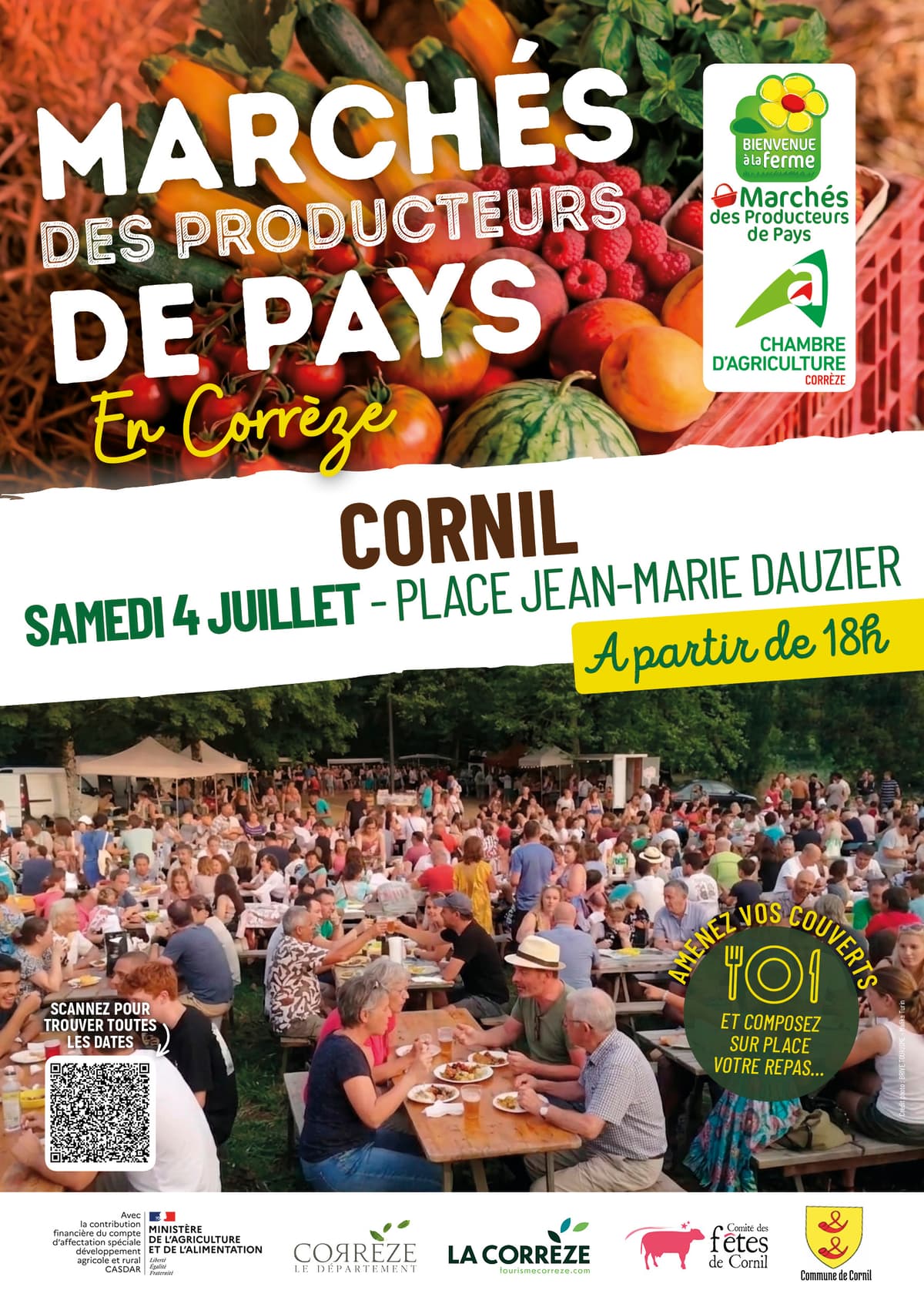 Illustration de l'événement : Marché des Producteurs de Pays de Cornil