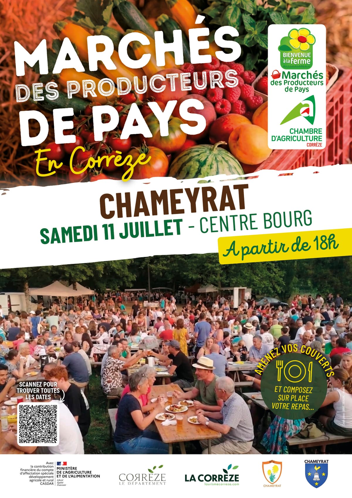 Illustration de l'événement : Marché des Producteurs de Pays de Chameyrat