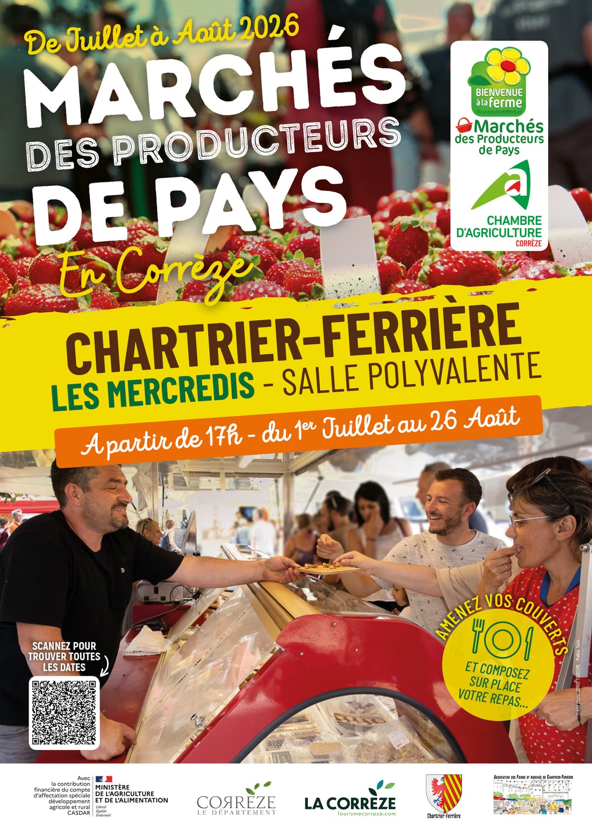 Illustration de l'événement : Marché des Producteurs de Pays de Chartrier-Ferrière