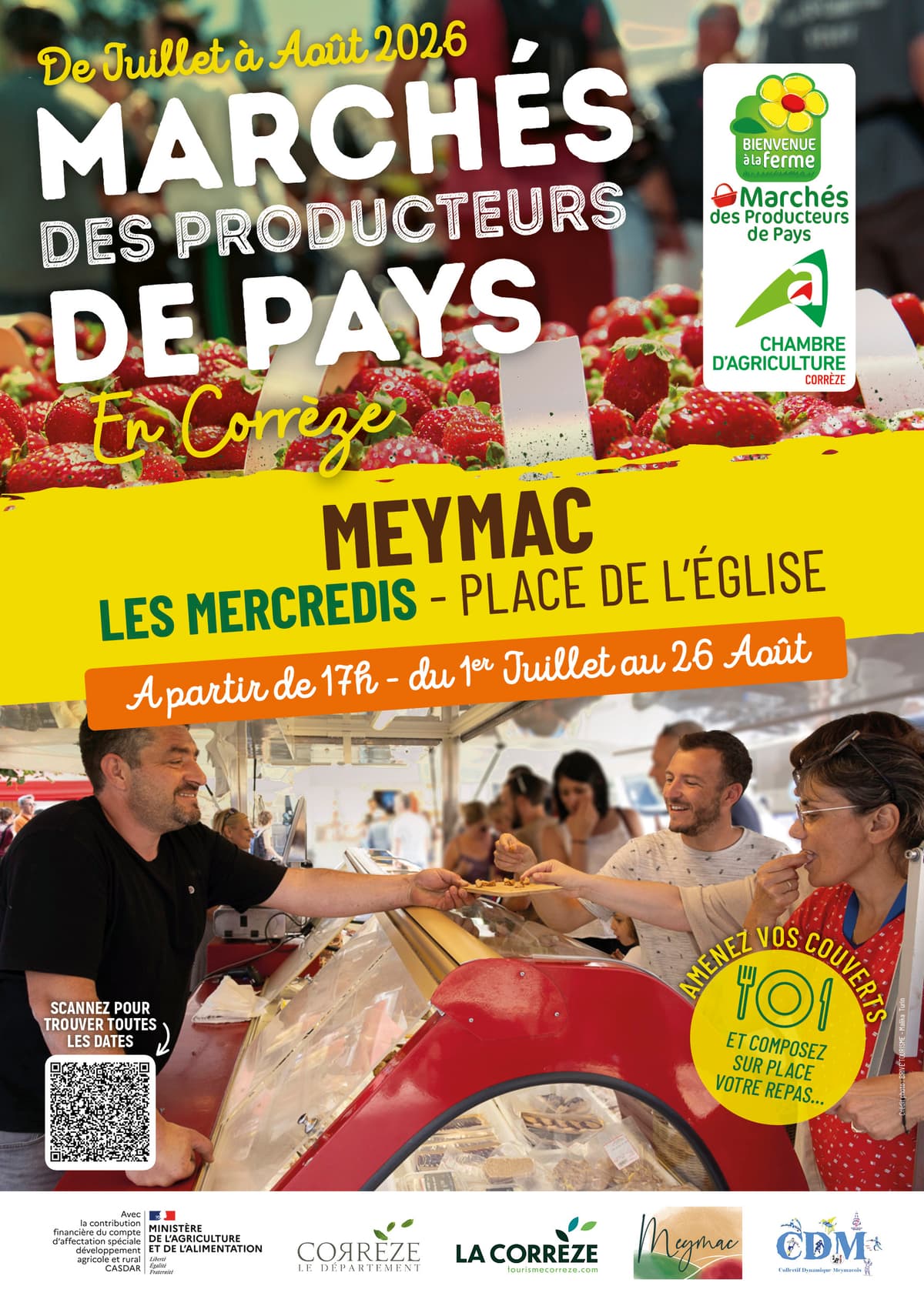 Illustration de l'événement : Marché des Producteurs de Pays de Meymac