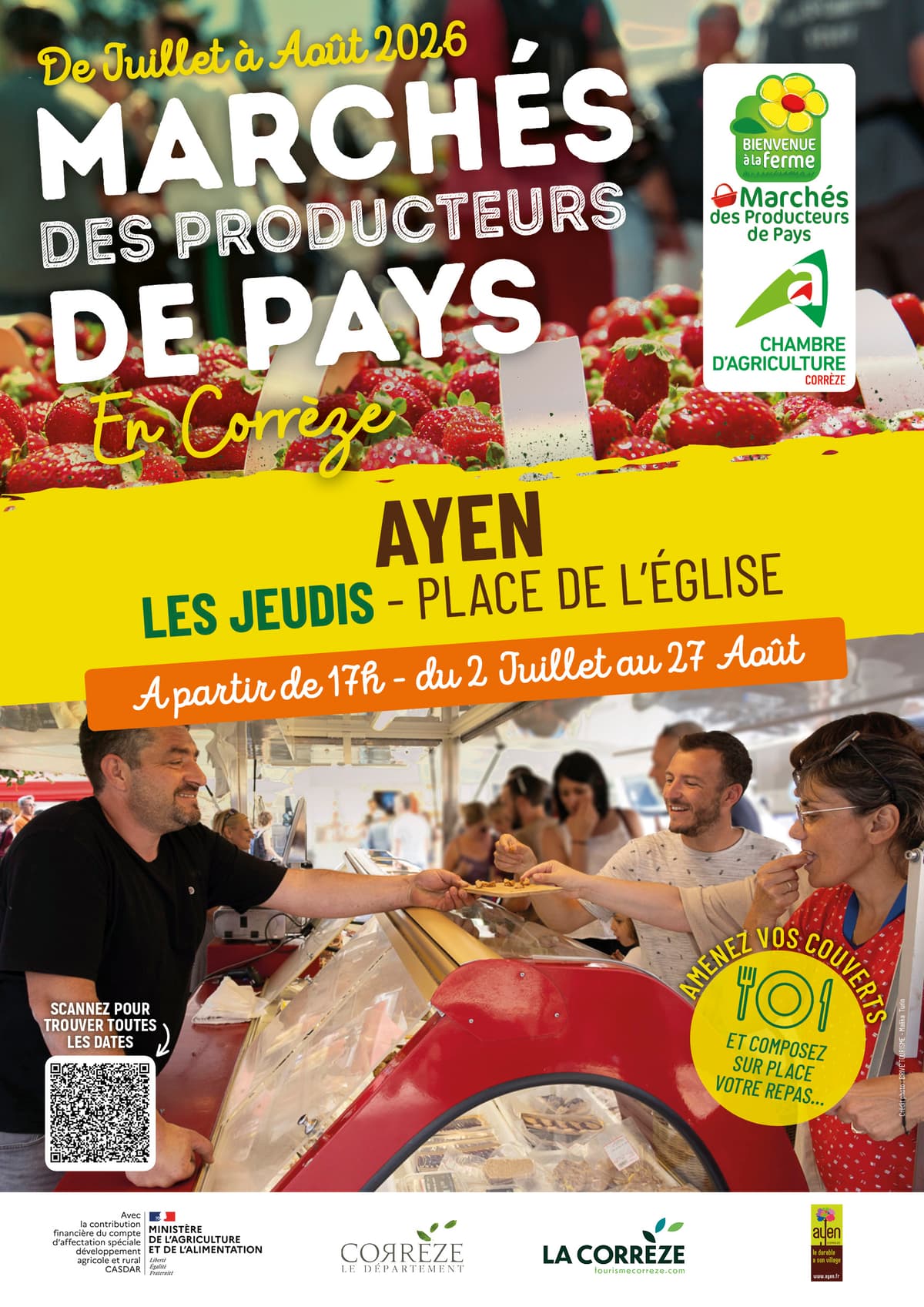 Illustration de l'événement : Marché des Producteurs de Pays d'Ayen