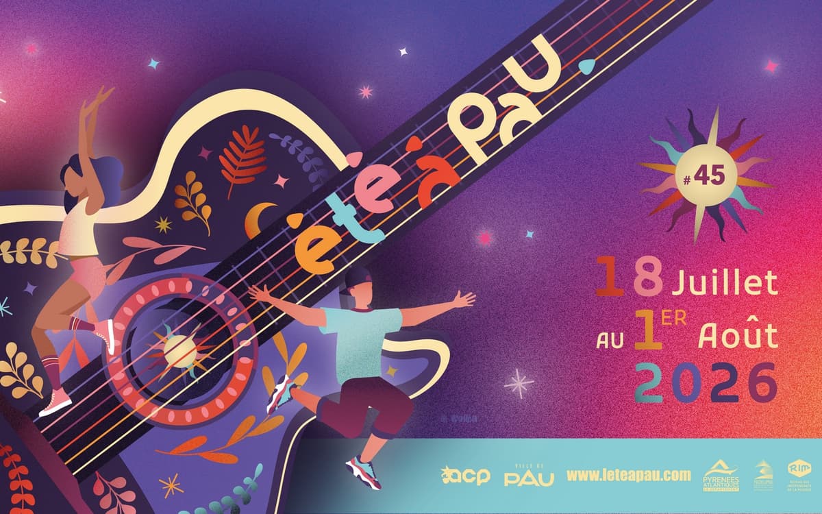 Illustration de l'événement : Été à Pau 2026 : 45ème édition
